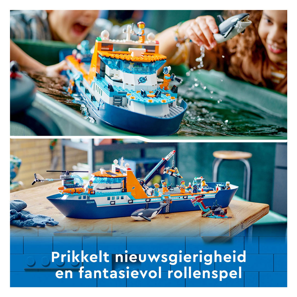 LEGO City 60368 Poolonderzoeksschip