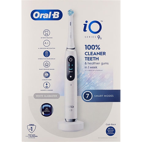Oral-B iO 9 elektrisk tandbørste - hvid
