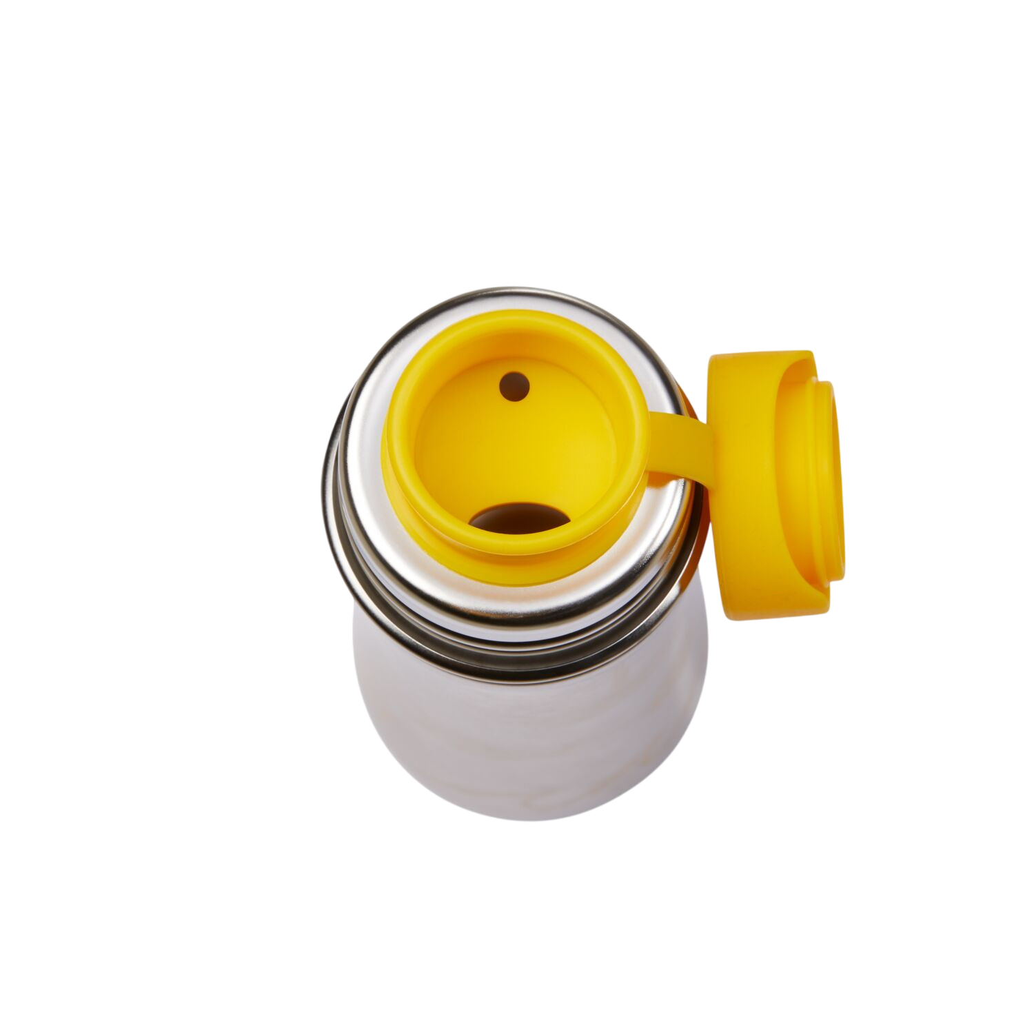 Edelstahl Trinkflasche gelb