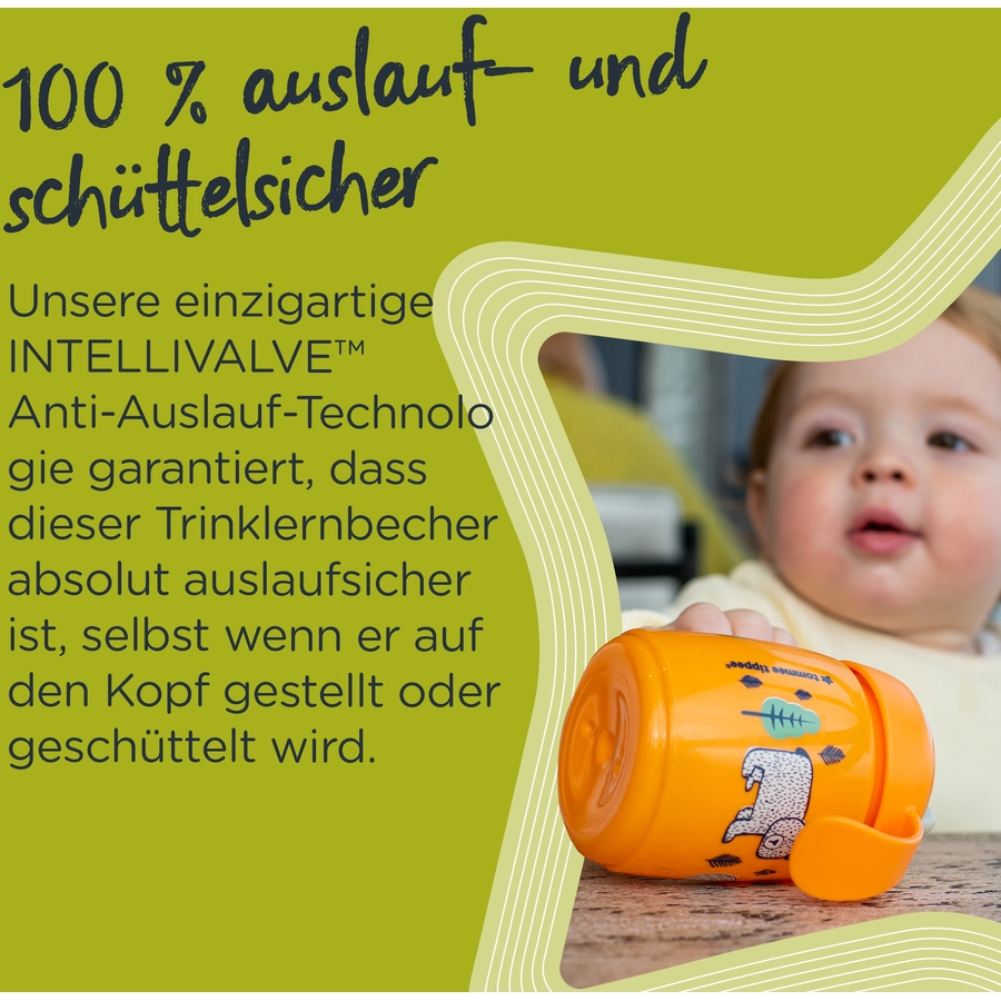 Tommee Tippee Lernstrohhalmbecher 300ml ab 6+ Monaten in rot