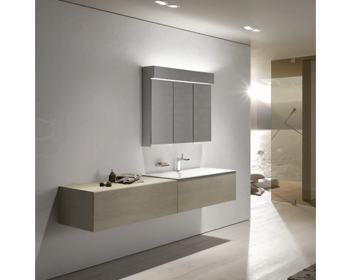 KEUCO wastafelmeubel Edition 11 70,4 x 53,8 cm glanzend wit 31140310701