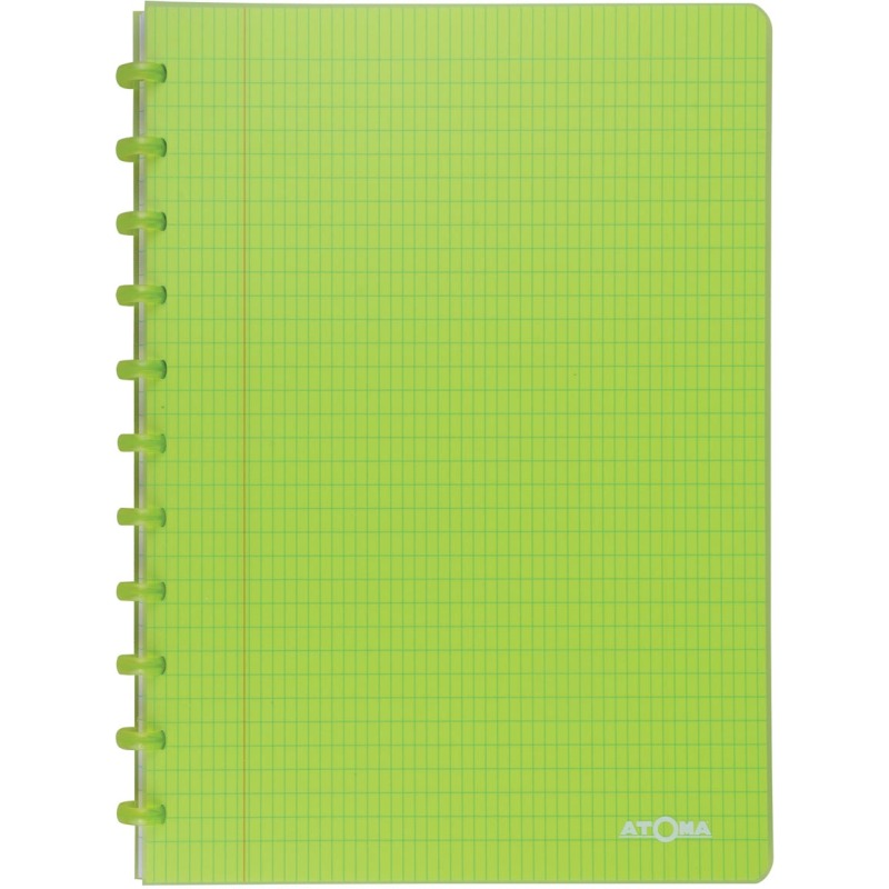 Cahier anneaux Atoma Trendy  21 x 29,7 cm 4 x 8 mm - 144 pages