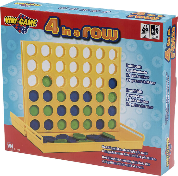 VINI GAME VINI 4 PÅ STRIBE I BOX