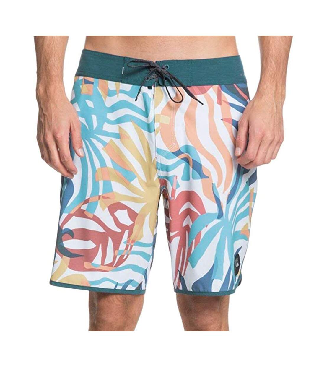 Short de bain Bleu Homme Quiksilver Calp19