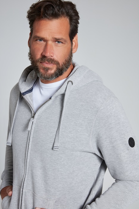 JAY-PI Hoodie-Jacke, Sweat, bis 8 XL