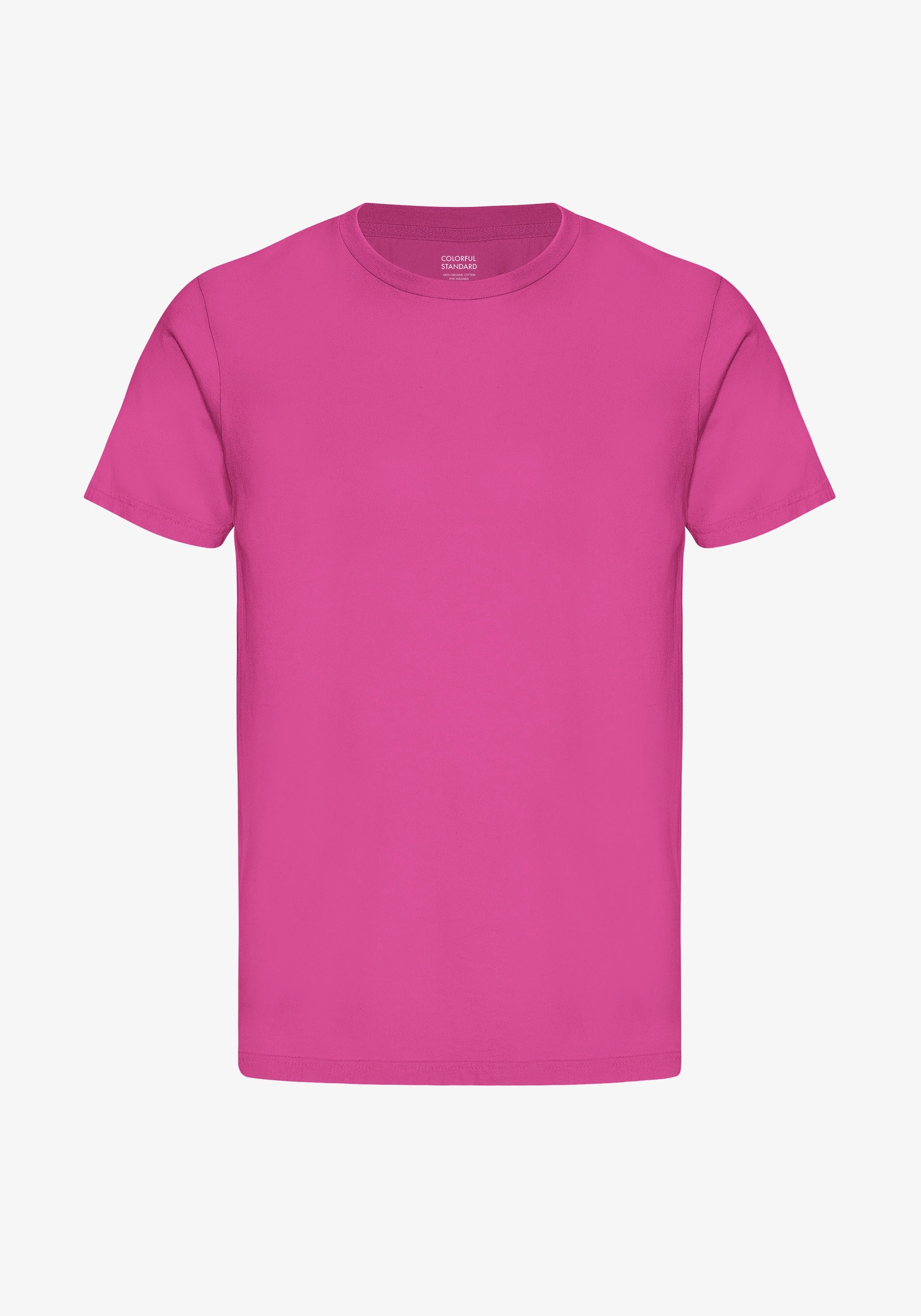Colorful Standard Herren-T-Shirt Magenta Blaze