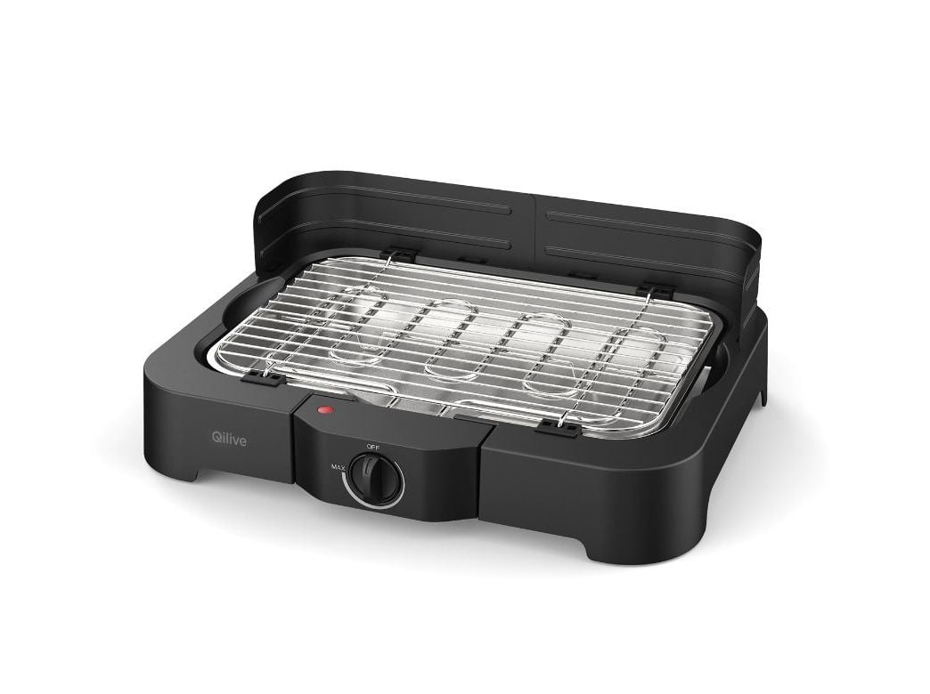 GRELHADOR DE MESA QILIVE Q.5806 PRETO