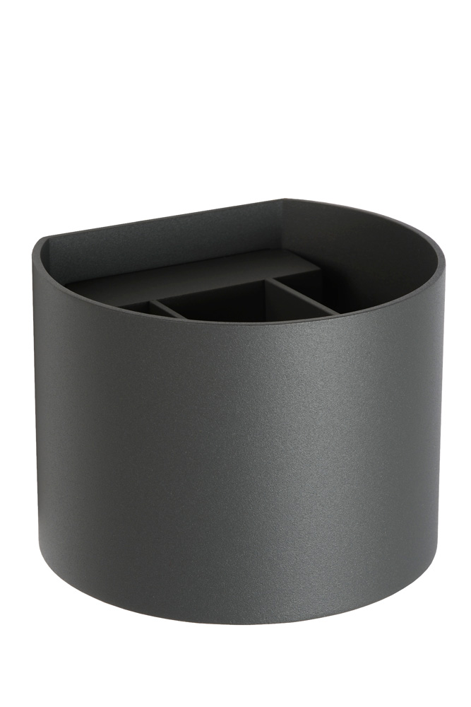 Lucide Xio wandlamp halfrond 10x10cm G9 grijs