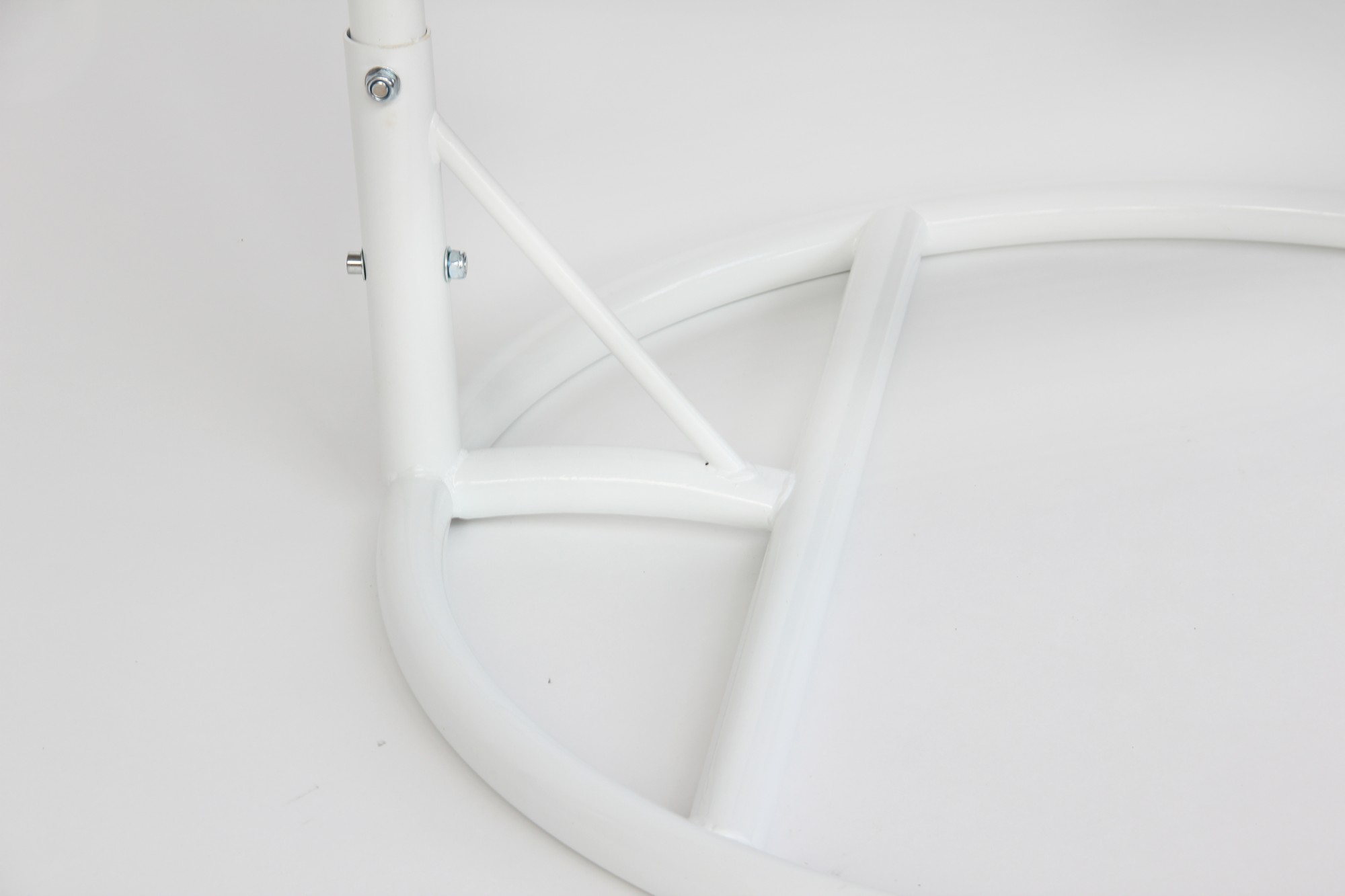 Freischaukler 'Mirella' mit Kissen, weiß grau, Ø 95 cm, H 195 cm günstig bestellen