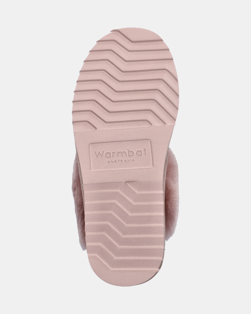 Warmbat Australia Flurry Pantoffels  - roze