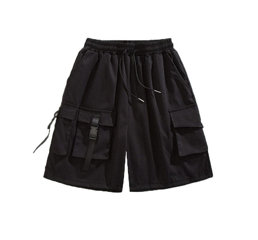 Yelmenor - Cargoshorts met trekkoordtaille en losse pasvorm