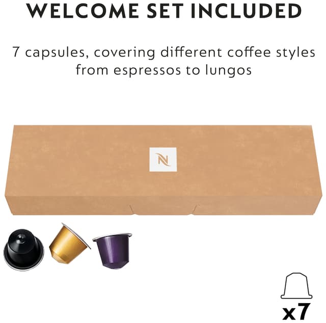 NESPRESSO® Lattissima One kaffemaskine fra DeLonghi, Hvid