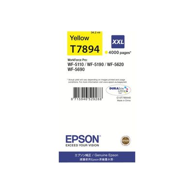 Epson T7894 - jaune - cartouche d'encre originale
