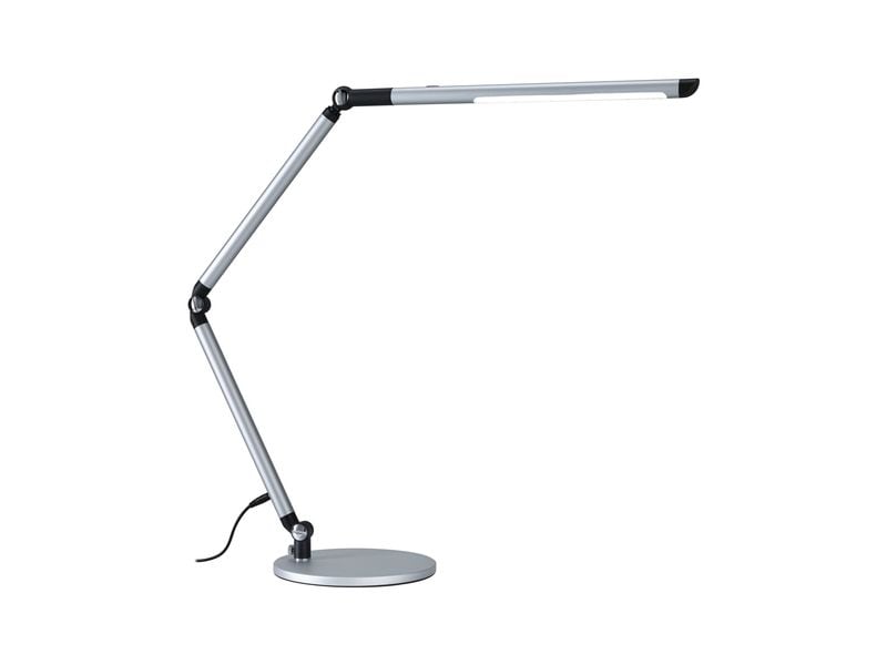 Paulmann Schreibtischleuchte LED 3-Step-Dim Silber Dimmbare Schreibtischleuchte