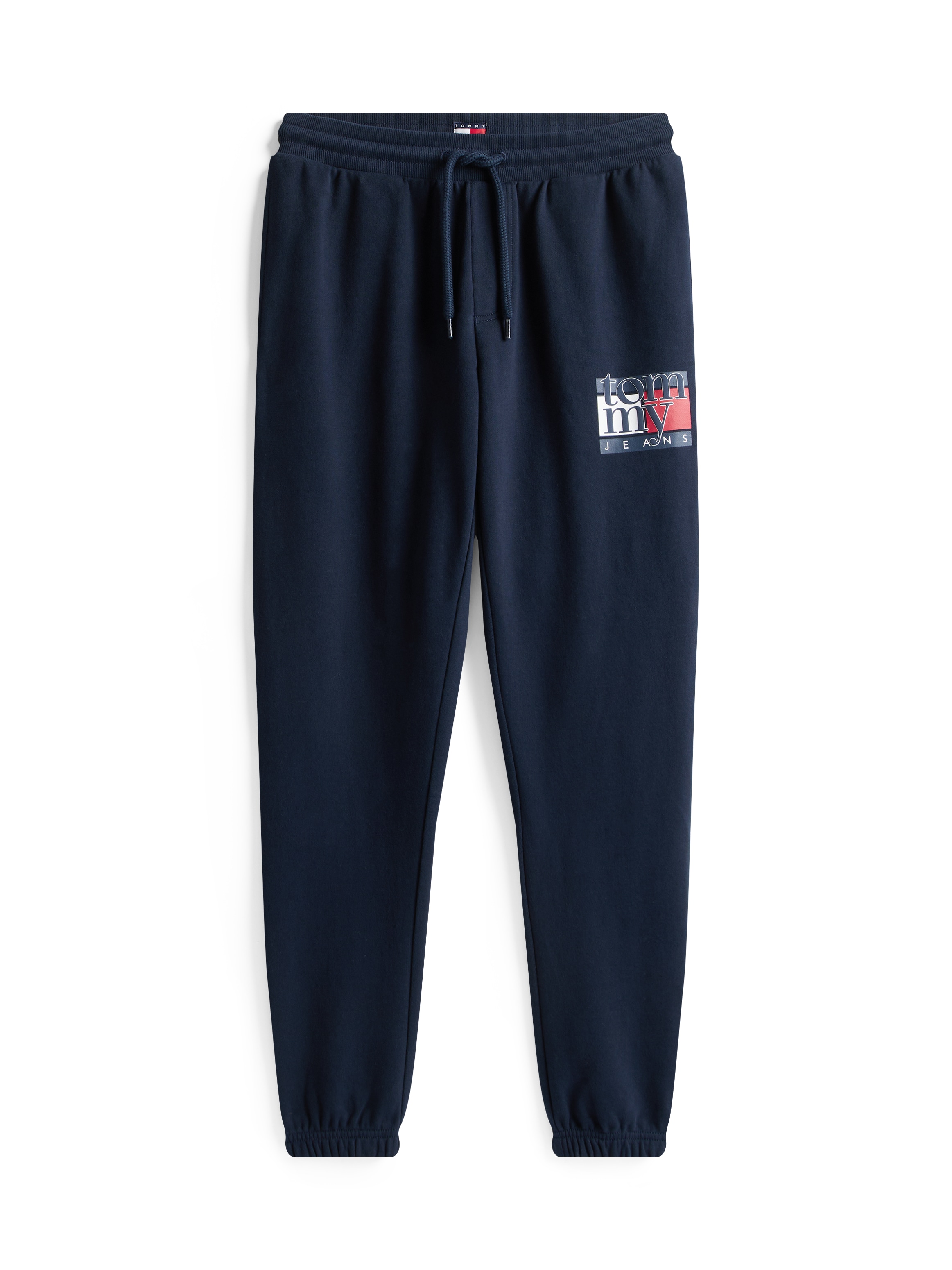 Tommy Jeans Sweathose »TJM RWB FLAG«  Jogginghose, Print, elastischer Bund, slim fit