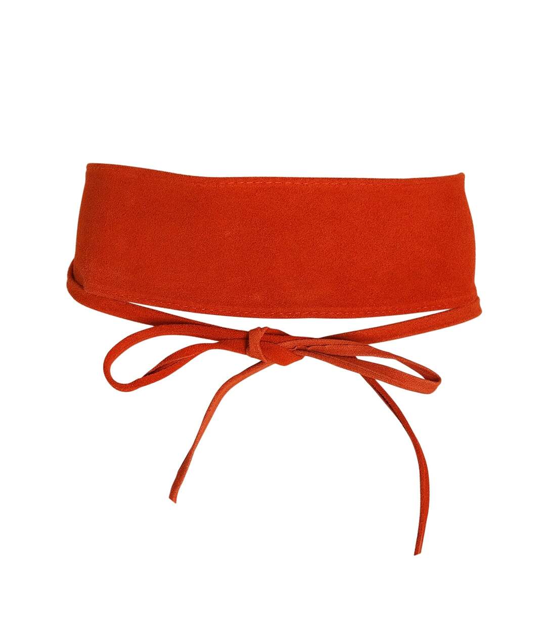 Ceinture large en daim LICIA