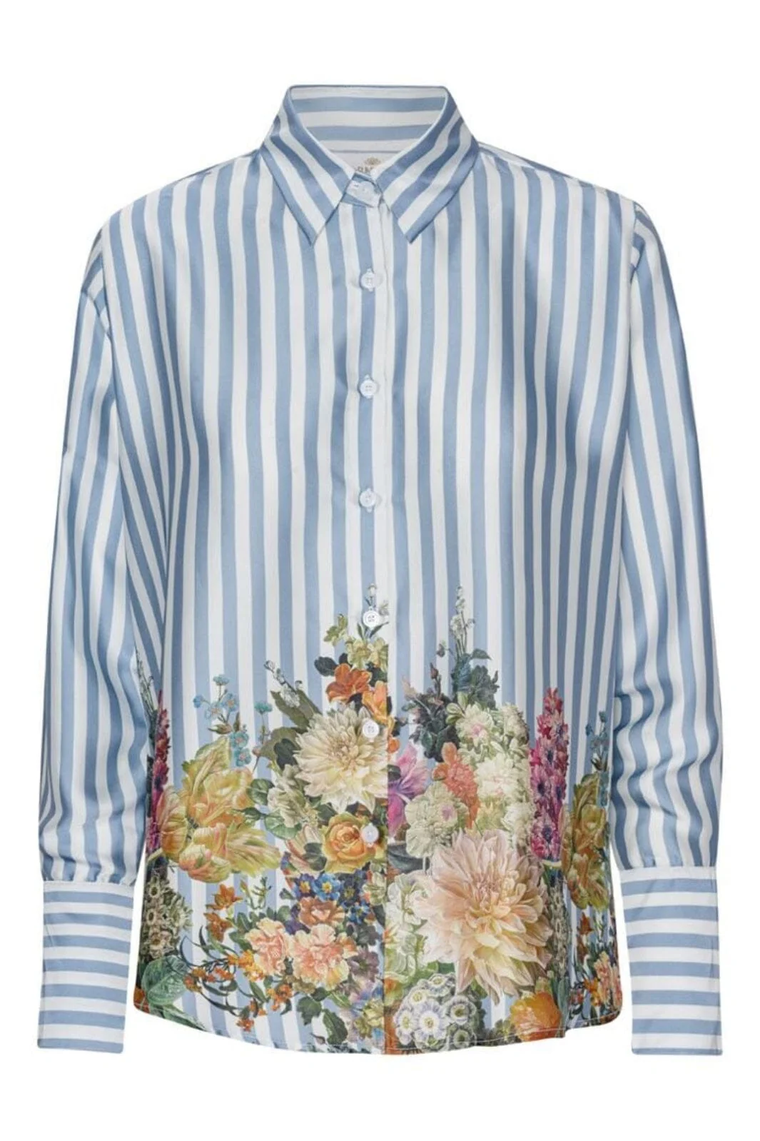 Karmamia Joseph Shirt floral stripe