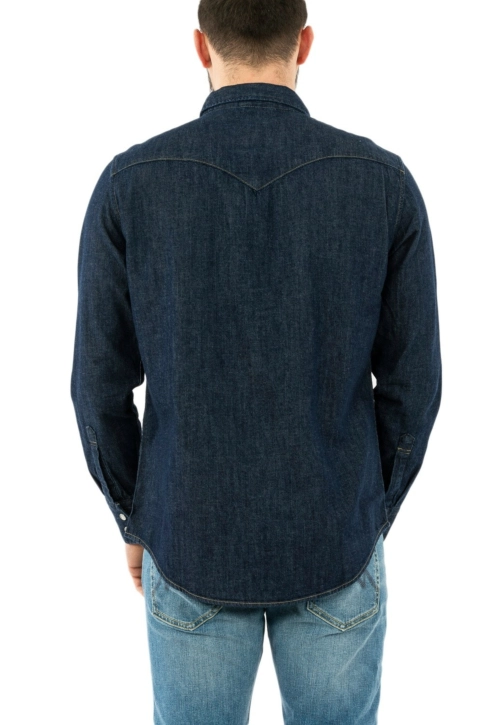 Chemise jeans levi's® barstow western rinse marbled