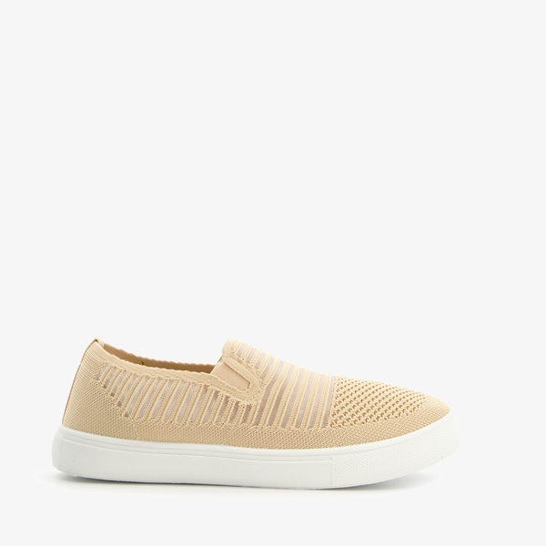Dames instappers beige