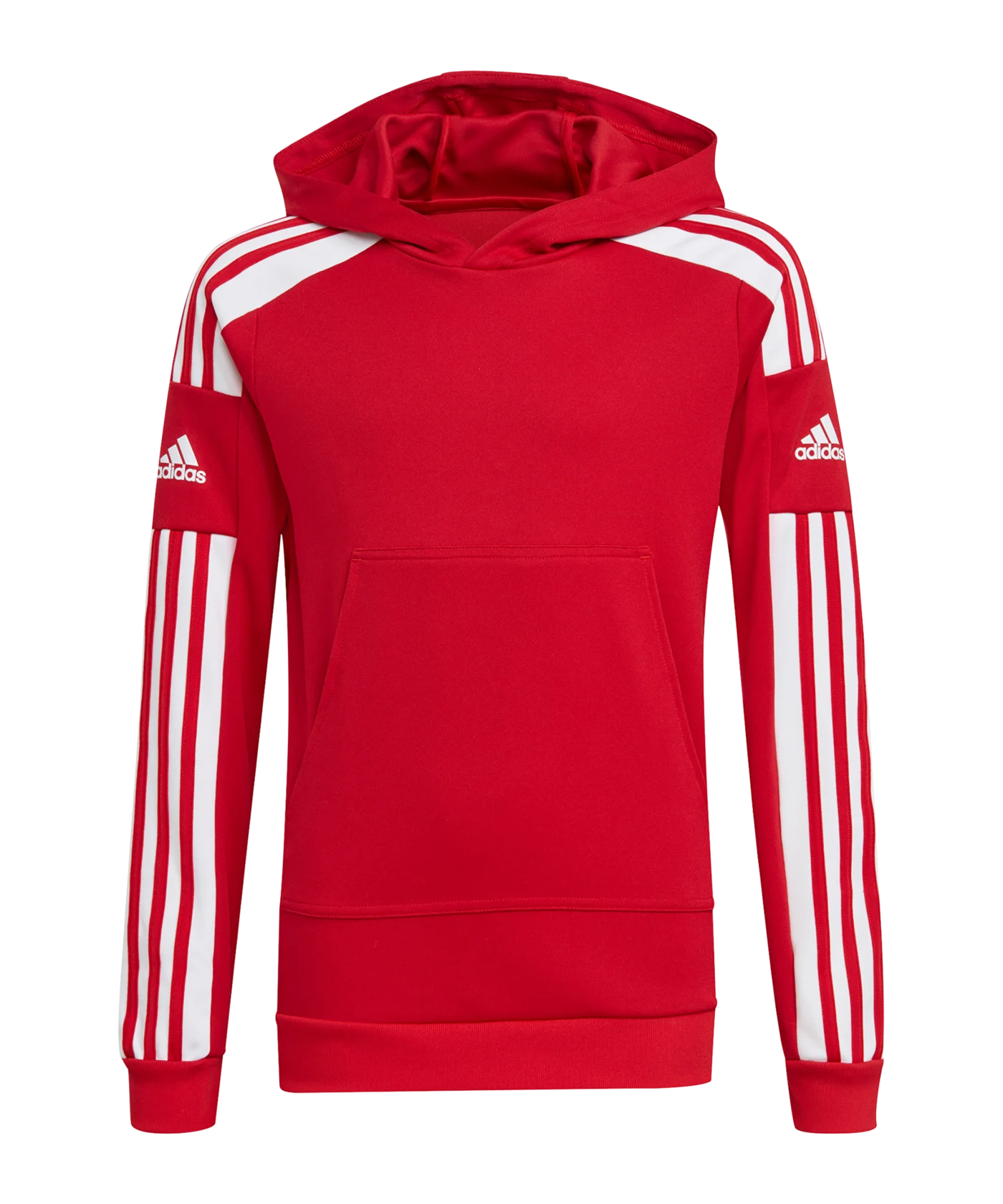 adidas Squadra 21 Hoody Kids Rot Weiss