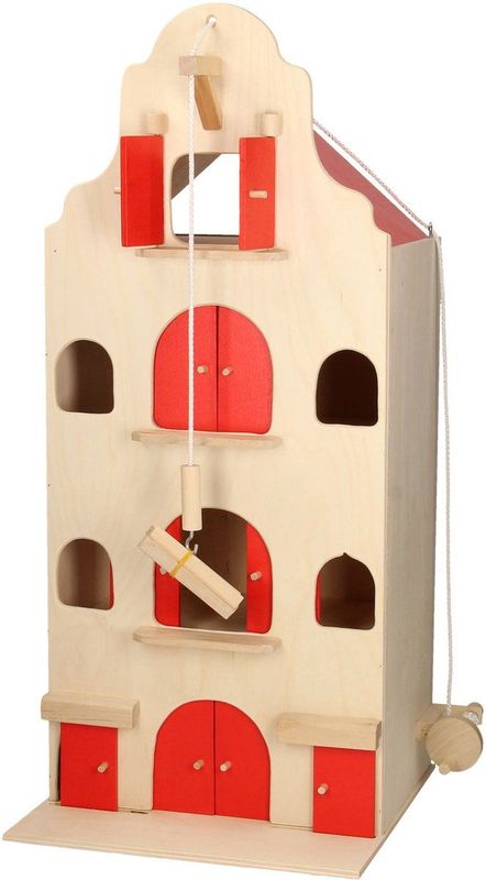 Playwood - Houten Pakhuis - Grachtenpand Klein - Hoogte 67 CM