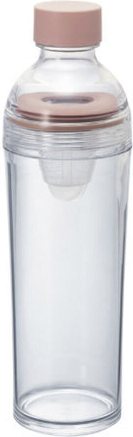 Hario Hario Filter-in Portable bottle 40 cl lys rosa Transparent & lyserød
