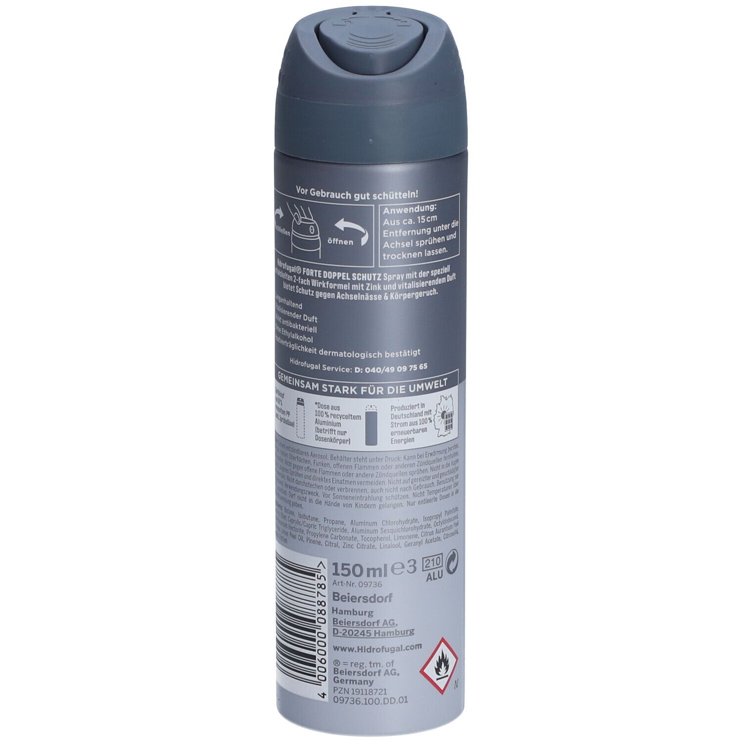 Hidrofugal Forte Men Doppelschutz Spray