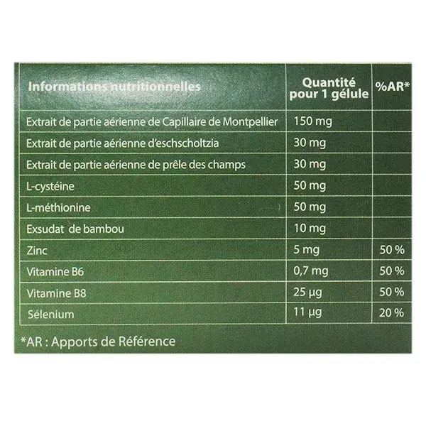 Luxéol Reactive Hair Loss 90 cápsulas