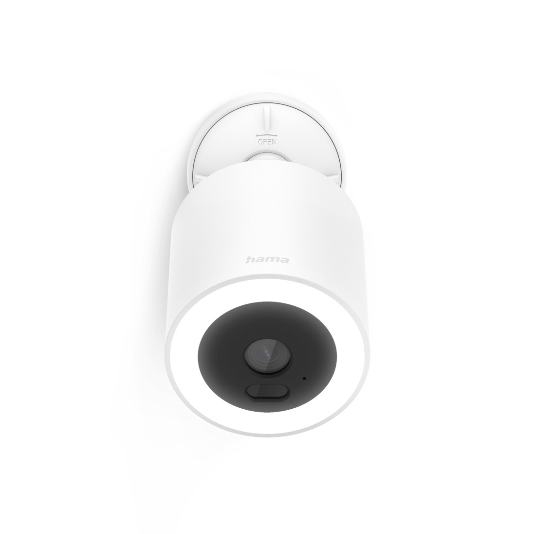 Smarte Überwachungskamera 2.5K mit Licht / Bewegungsmelder und WLAN (iOS/Android) (00176670) - Weiss
