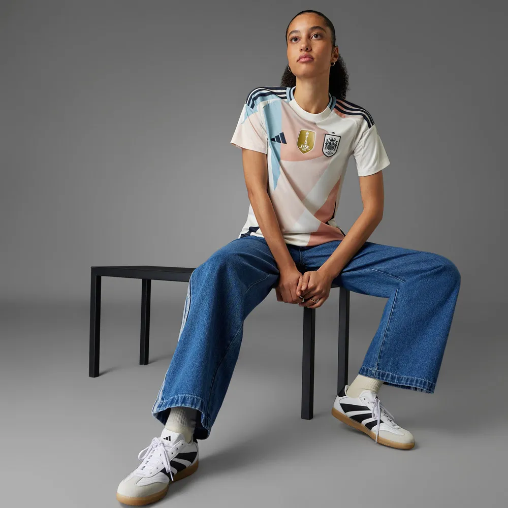 adidas Spain 24/25 Weg Damen T-Shirt mit kurzen Ärmeln
