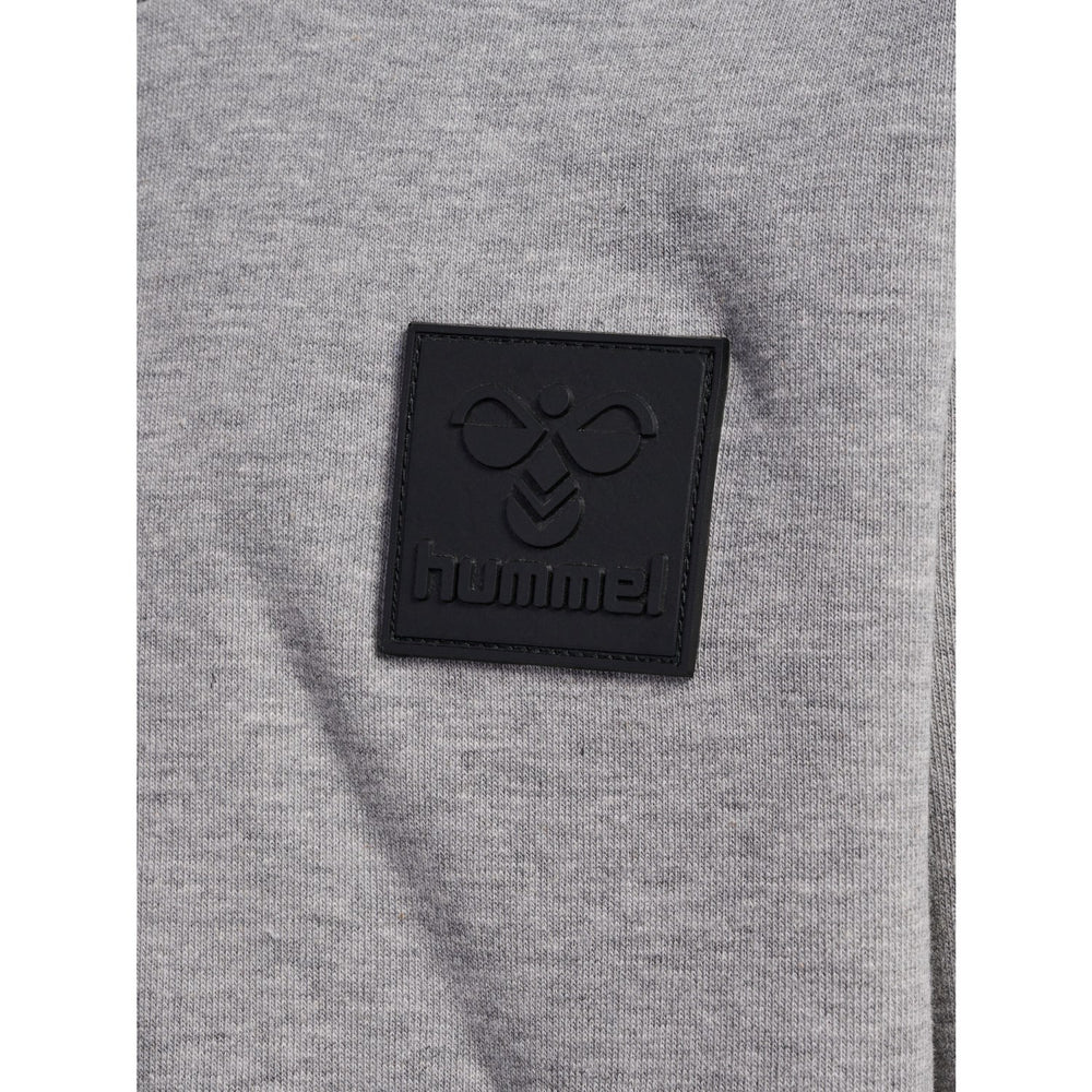 Køb Hummel Grey Melange Clean Hættetrøje