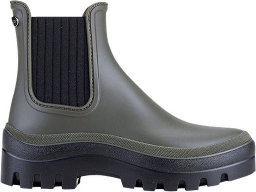IGOR Regenlaarzen SOUL BLACK KAKI W10280