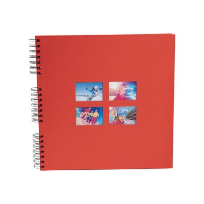 Exacompta Milano - Album photos 32 x 32 cm - 60 pages - rouge