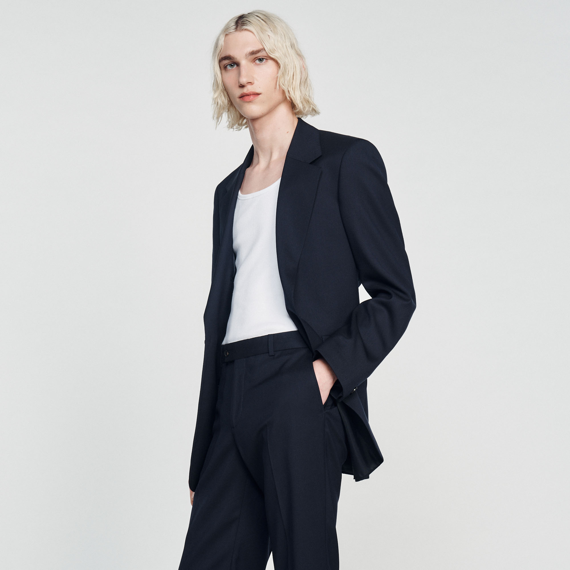 Veste de costume en laine