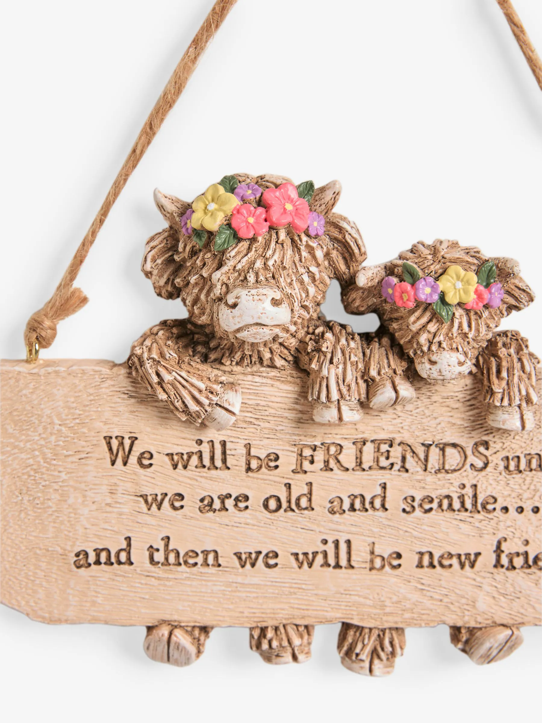 Hamish The Highland Cow Friends decoratiehanger