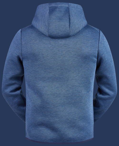 DynaCross Men Hood ScuWiLiHiTec, Denimmelange