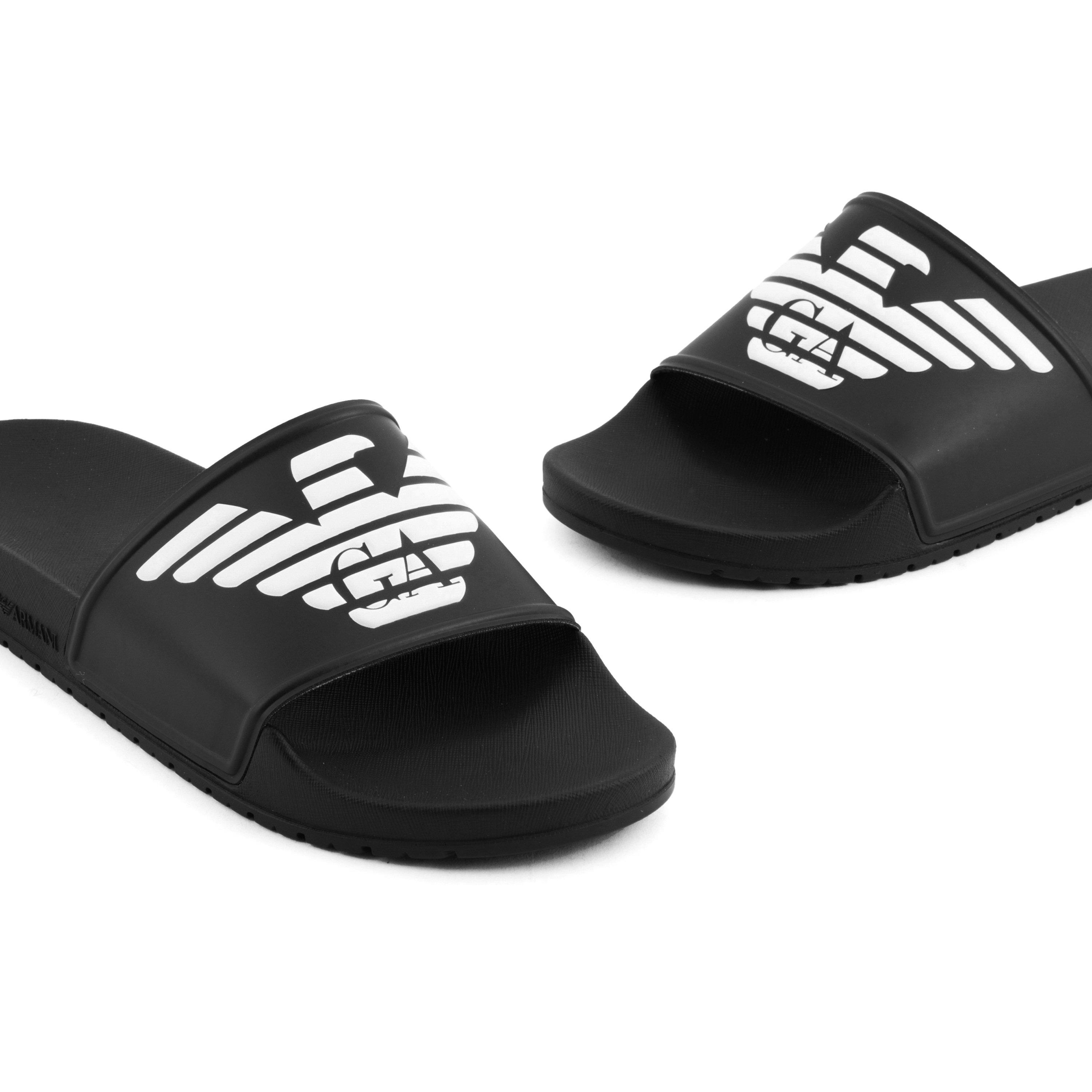 Emporio Armani Emporio Armani Slipper Pu-Eagle Log
