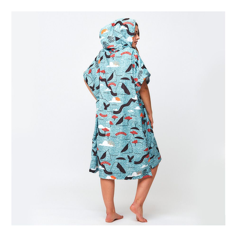 After Essentials SKETCHBOOK - Poncho blue