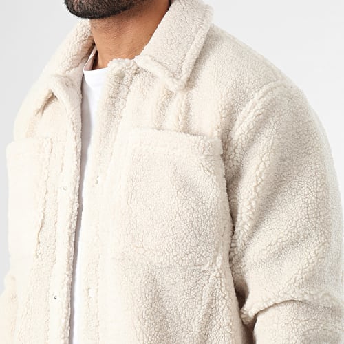 Surchemise Polaire Sherpa 22026933 Beige Ecru
