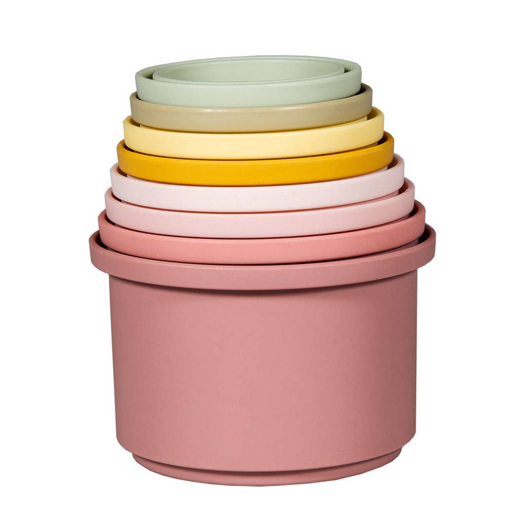 Stapelbekers roze