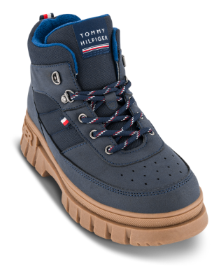 Hilfiger Kids Børnestøvle Blå 33707 | Skoringen