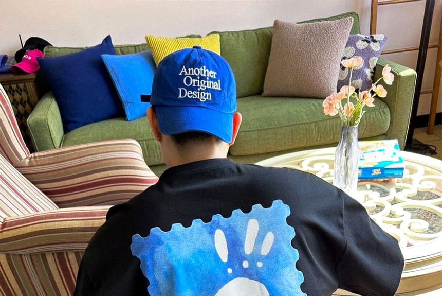 SeoulPop - T-shirt met korte mouwen en eendenprint en losse pasvorm