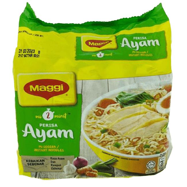 Maggi Instant Noedels Kippensmaak 5x77g