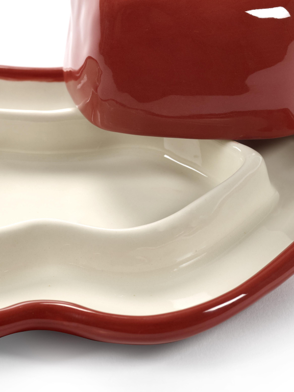 Serax Les Objets Mouleversants by Wouters & Hendrix Lips serveerschaal