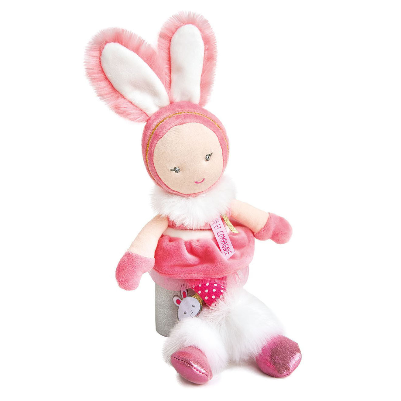 Doudou et Compagnie 1 Poupée Lady multicolores (modèle aléatoire)