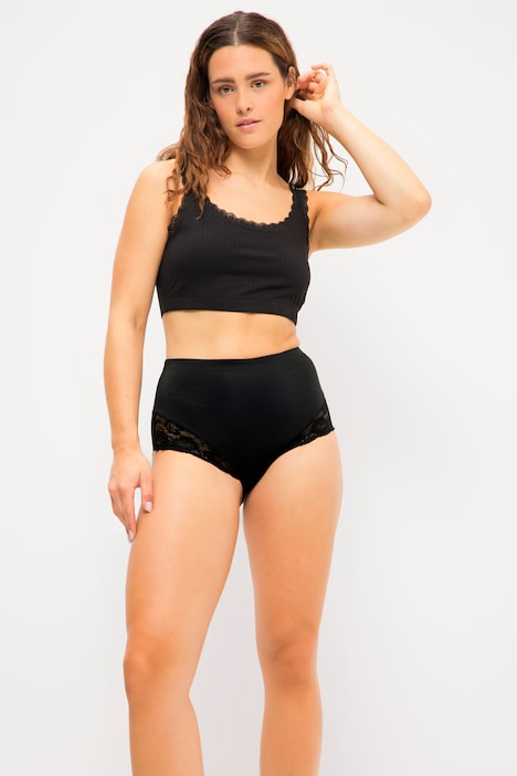 Miederhose, transparente Spitze, Stretchkomfort