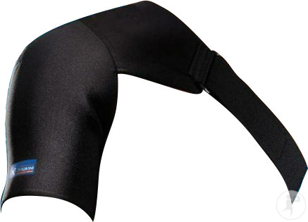 Thuasne Sport Epaulière Néoprène Noir Taille M 1 Pièce