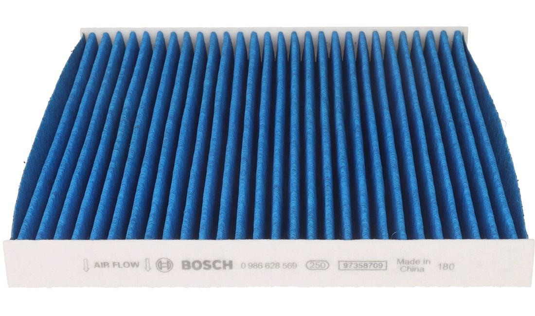 Pollenfilter, Aktivkulfilter, Finstøvfilter (PM 2.5), Med anti-skimmel virkning,