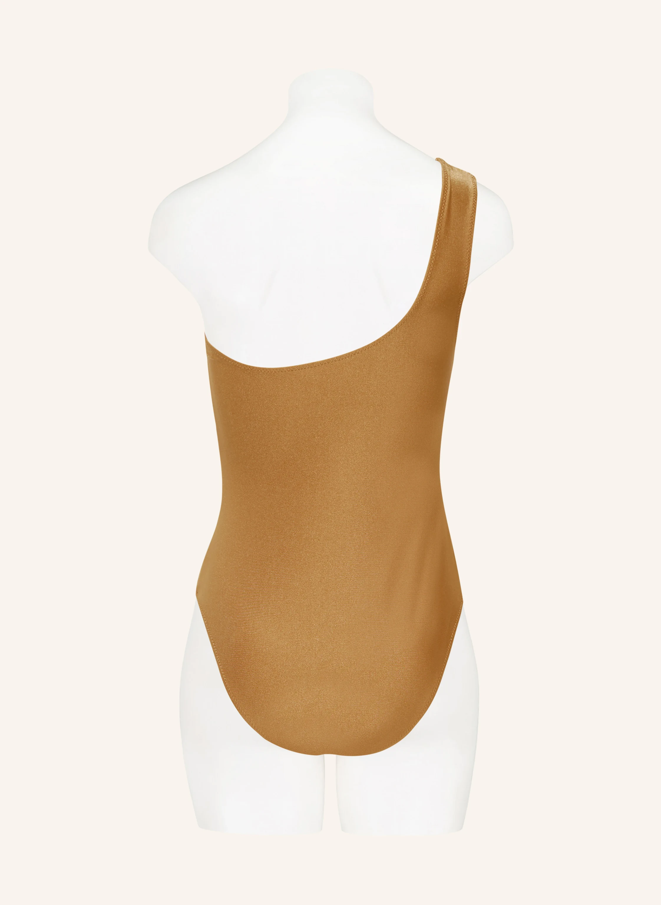 RIANI One-Shoulder-Badeanzug mit Glanzgarn
