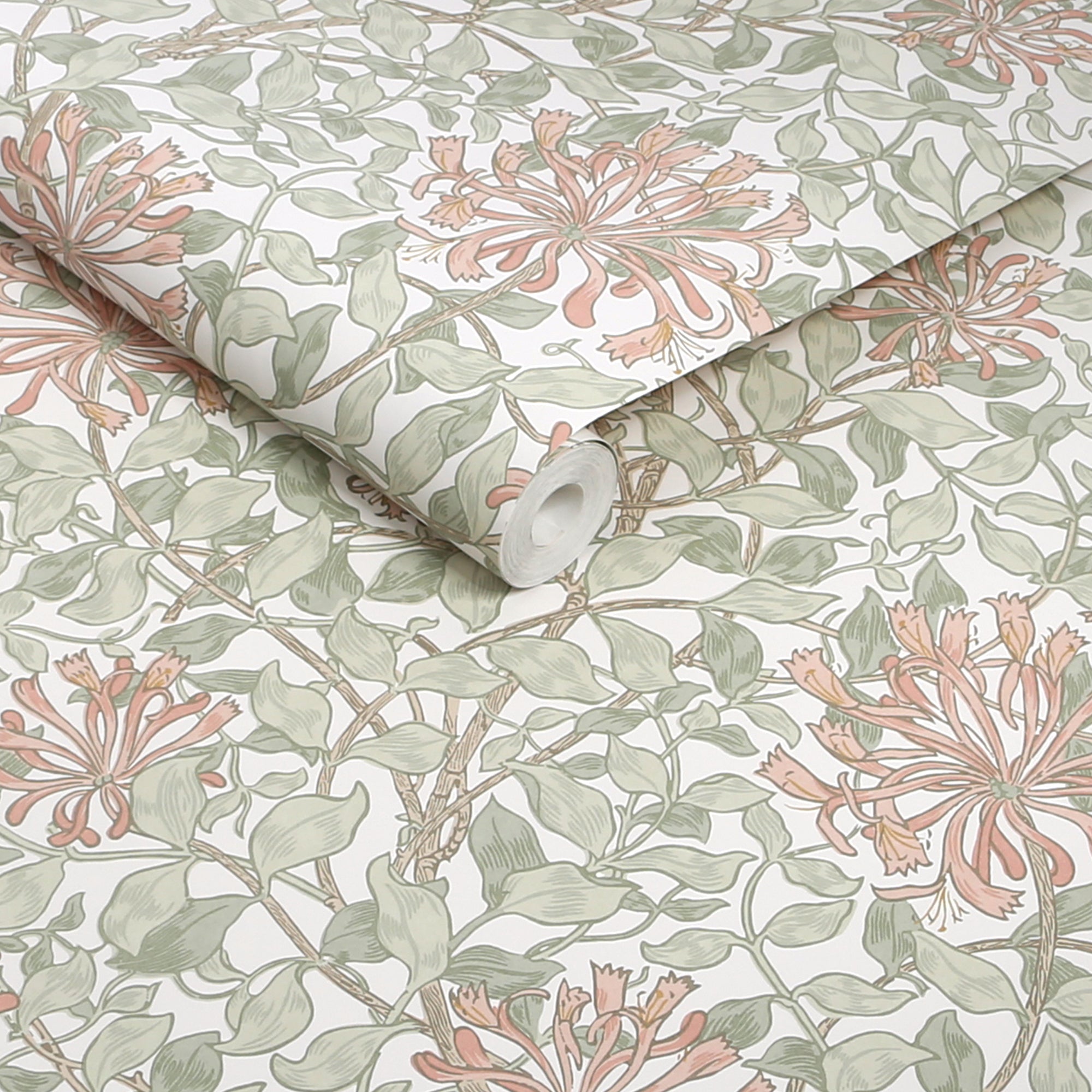 William Morris at Home Vliesbehang - Honeysuckle Maytime - 1000x52
